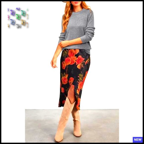 Wool Blend Crew Neck Pullover Sweater Classic Loose Fit Fall Winter Layering - Picture 3 of 7